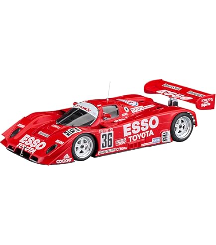 Amazon.com: Hasegawa 20640 1/24 Esso Toyota 92C-V, 1992 JSPC Model